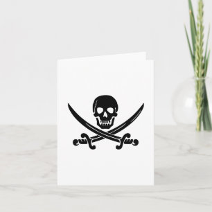 Pirate Flag Card