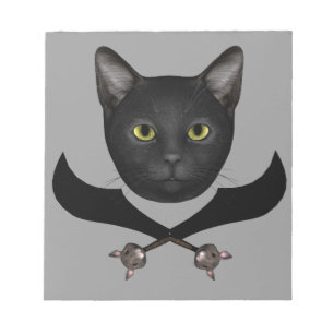 Pirate Flag Cat Notepad