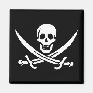 Pirate Flag of Calico Jack Magnet