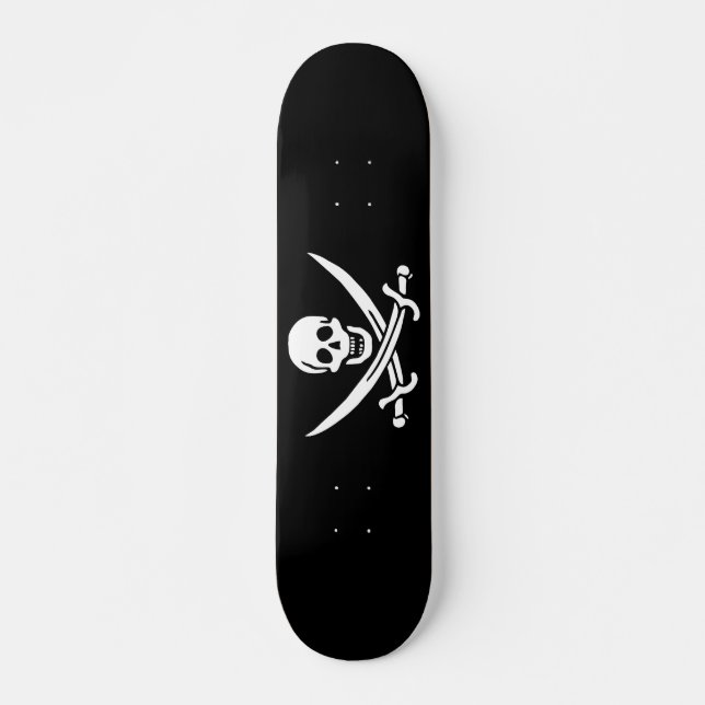 Pirate Flag Skateboard (Front)