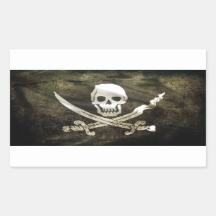 Pirate flag sticker