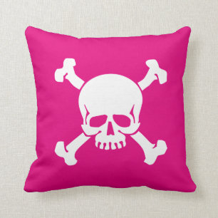 Pirate Flag Throw Pillow