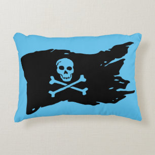 PIRATE FLAG THROW PILLOW