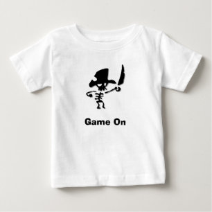 Pirate Game On Baby T-Shirt