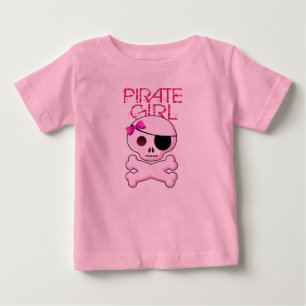 Pirate Girl - Kid's Pirate Party TShirt