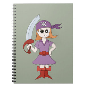 Pirate Girl Notebook