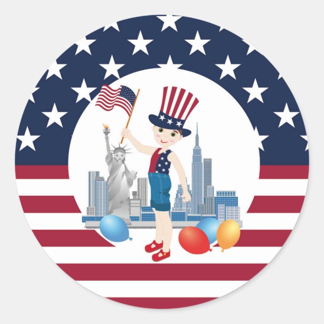 Pirate Girl Treasure Map Fun Birthday Party Classic Round Sticker (Front)