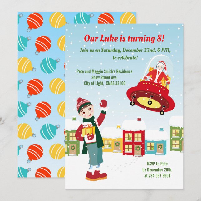 Pirate Girl Treasure Map Fun Birthday Party Invitation (Front/Back)