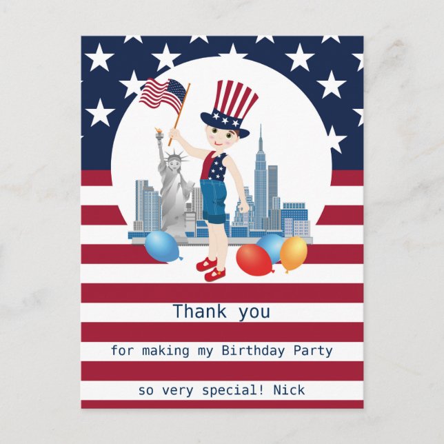 Pirate Girl Treasure Map Fun Birthday Party Postcard (Front)