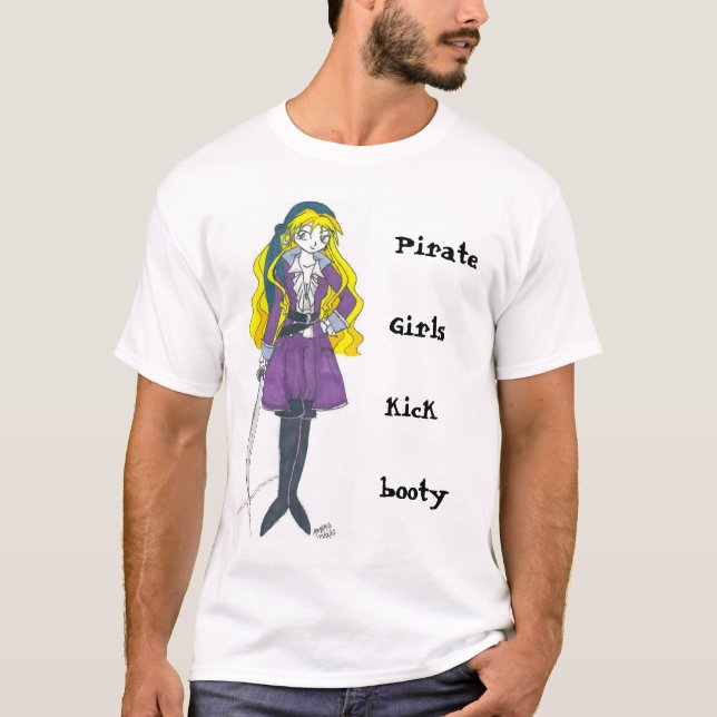 Pirate Girls T-Shirt (Front)