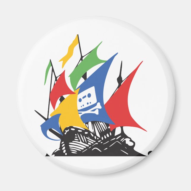 Pirate Google Magnet (Devant)