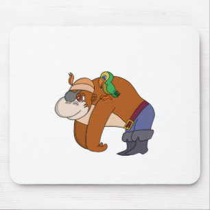 Pirate Gorilla Mouse Pad