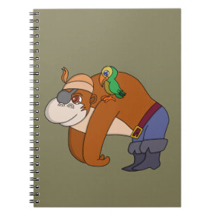 Pirate Gorilla Notebook