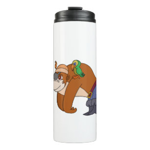 Pirate Gorilla Thermal Tumbler