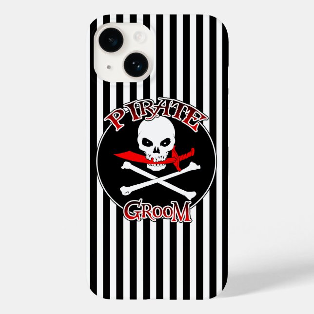 Pirate Groom iPhone 11 Case (Back)