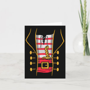 Pirate Halloween Kids Costume 1 Card