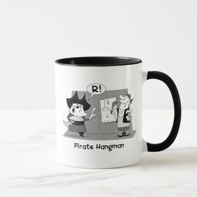 Pirate Hangman Mug (Right)