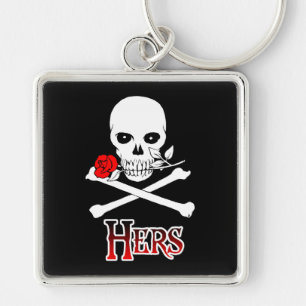 Pirate Hers Keychain