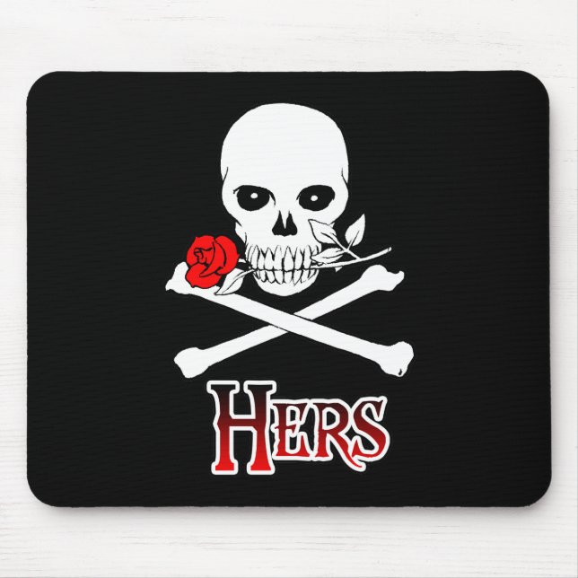 Pirate Hers Mouse Pad (Front)