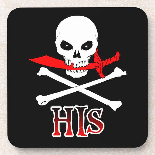 Pirate His Coaster (Front)