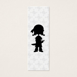 Pirate in Silhouette Bookmark