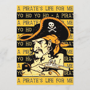 Pirate Invitation