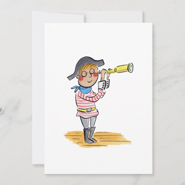 Pirate Invitation (Front)