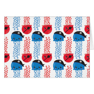 Pirate Jellyfish, Jellyfish Pattern, Sea Animals