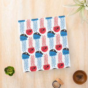 Pirate Jellyfish, Jellyfish Pattern, Sea Animals Binder