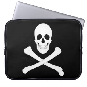 Pirate (Jolly Roger) Flag Laptop Sleeve