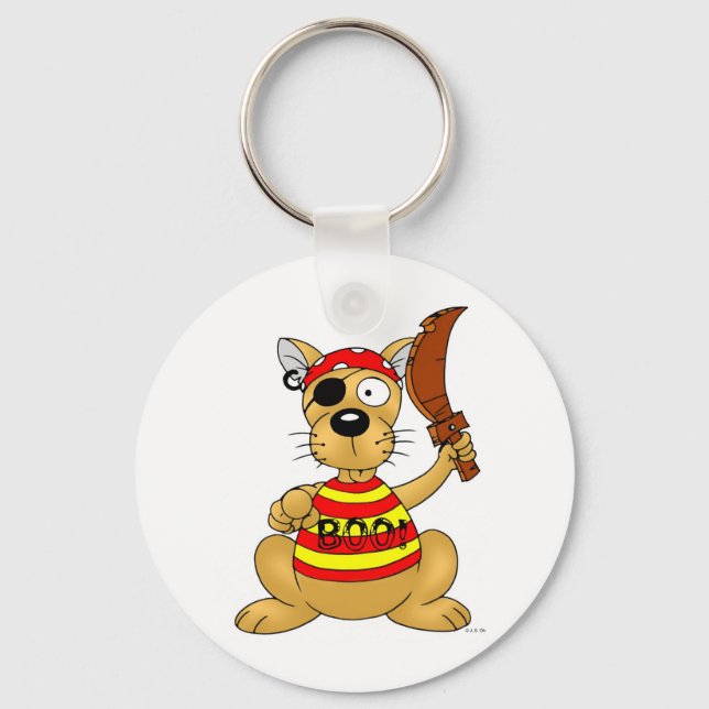 Pirate key chain (Front)