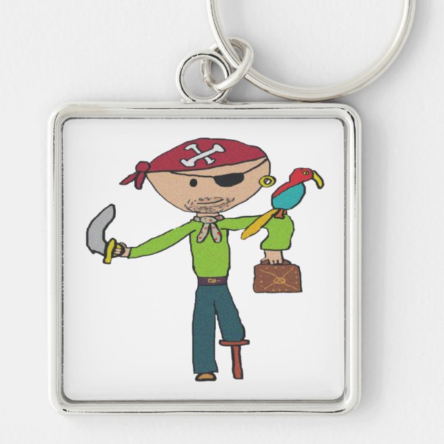 Pirate Keychain (Front)