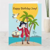 Pirate kid birthday party