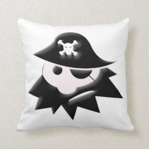 Pirate Kid Throw Pillow