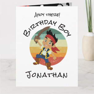 Pirate kids Birthday Card