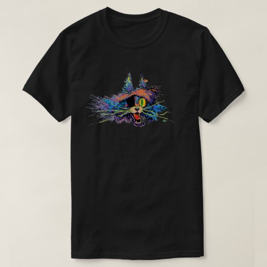 Pirate Kitty Cat, Larger Than Life original art T-Shirt