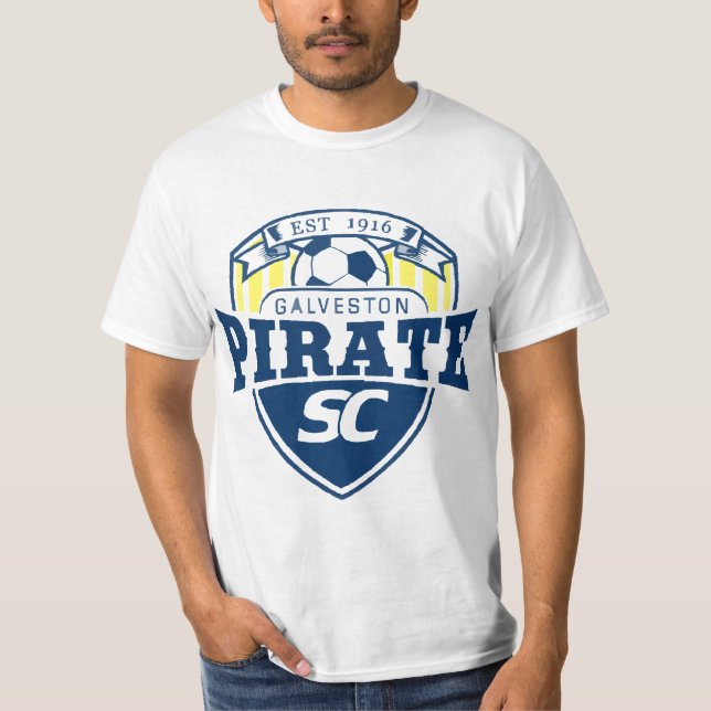 Pirate Large Logo Tee Shirt (Front)