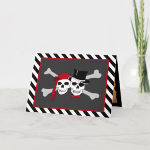 pirate love invitation