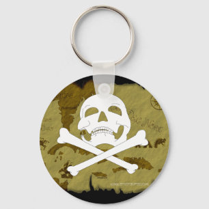 Pirate Map #1 Keychain
