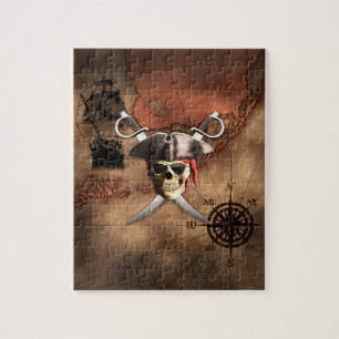 Pirate Map Jigsaw Puzzle