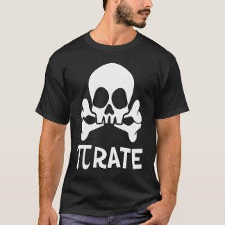 Pirate Mathematics Teacher Mathematician Math T-Shirt