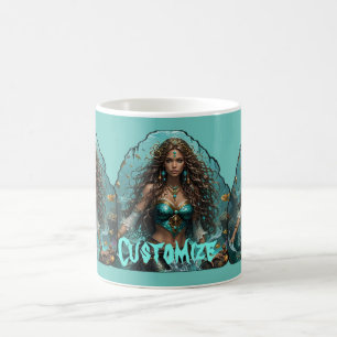 Pirate Mermaid Lady Thunder_Cove Coffee Mug