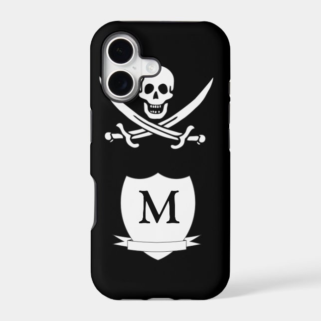 Pirate & monogram (Back)