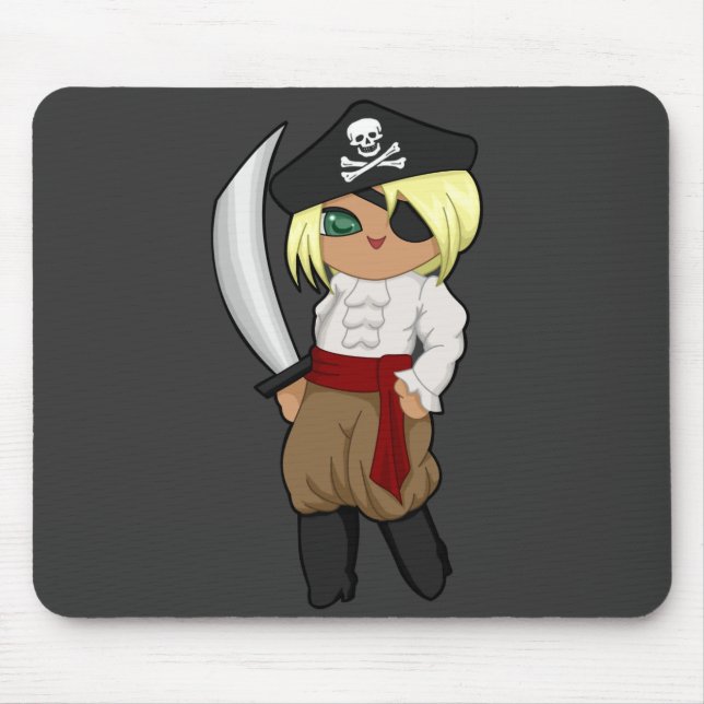 Pirate Mouse Pad (Front)
