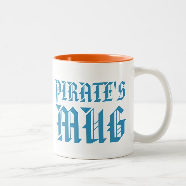 Pirate mug | Fun Humor Slogan Kids Mug (Right)