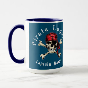 Pirate nautica mug
