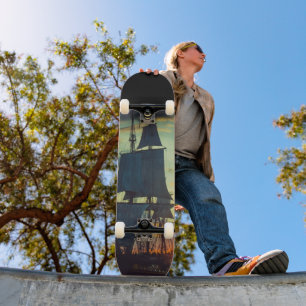 PIRATE NAVIRE PHOTOGRAPHIE SKATEBOARD DECK