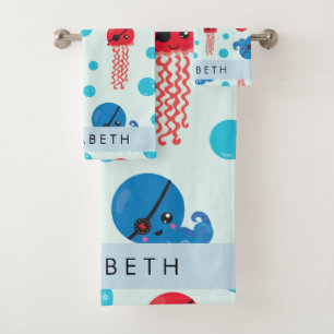 Pirate Octopus, Pirate Jellfish, Mer, Votre Nom