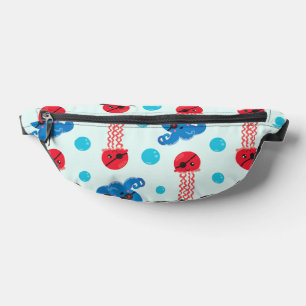Pirate Octopus, Pirate Jellyfish, Sea Animals Fanny Pack