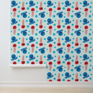 Pirate Octopus, Pirate Jellyfish, Sea Animals Wallpaper